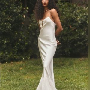 NWT Reformation Tullamore 100% silk dress sz XL